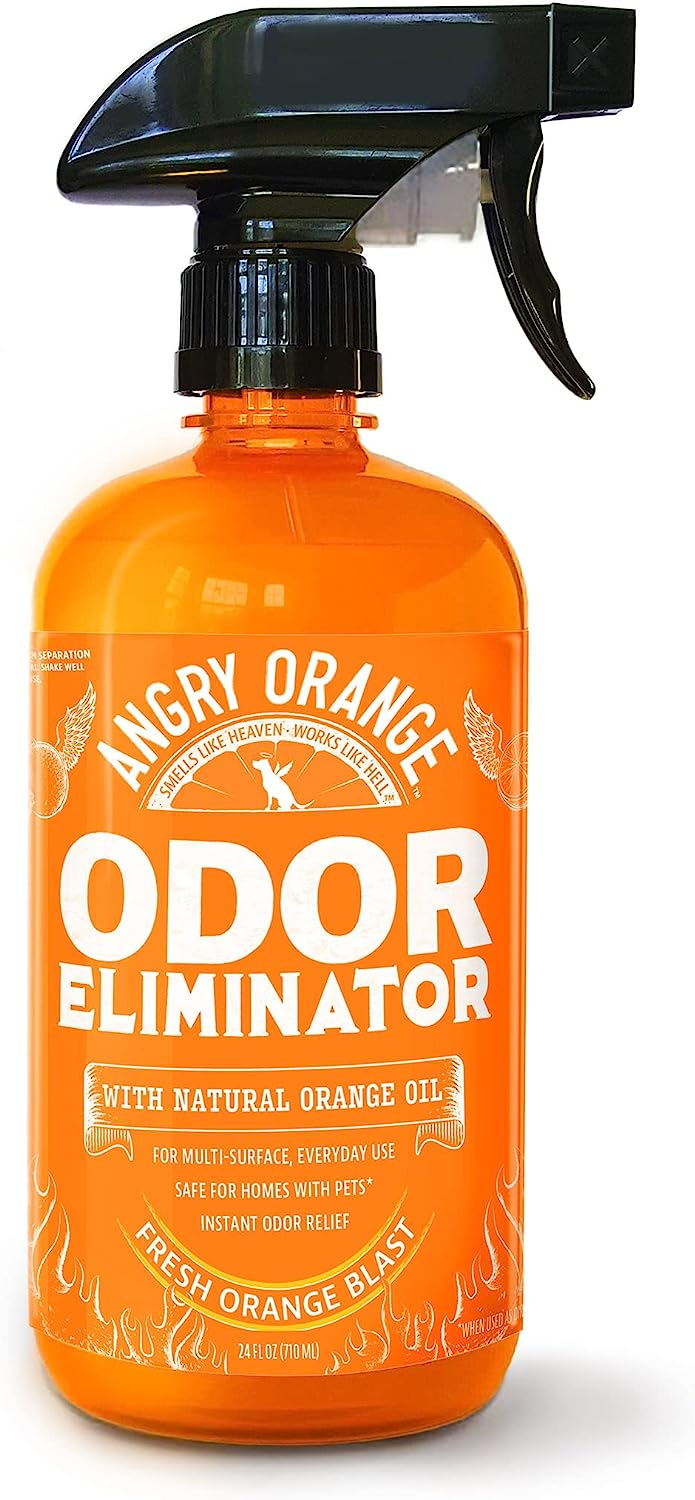 Angry Orange + Pet Odor Eliminator for Strong Odor