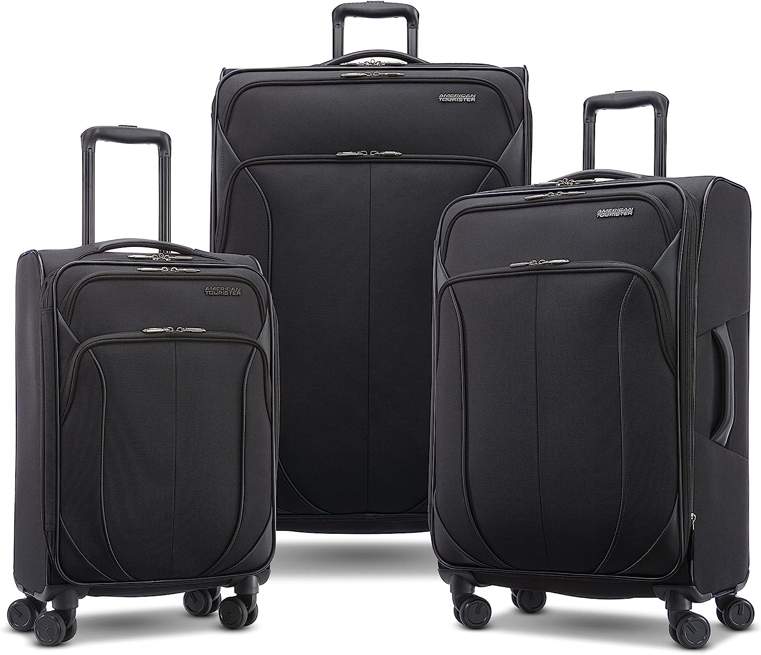 American Tourister + 4 KIX 2.0 Softside Expandable Luggage
