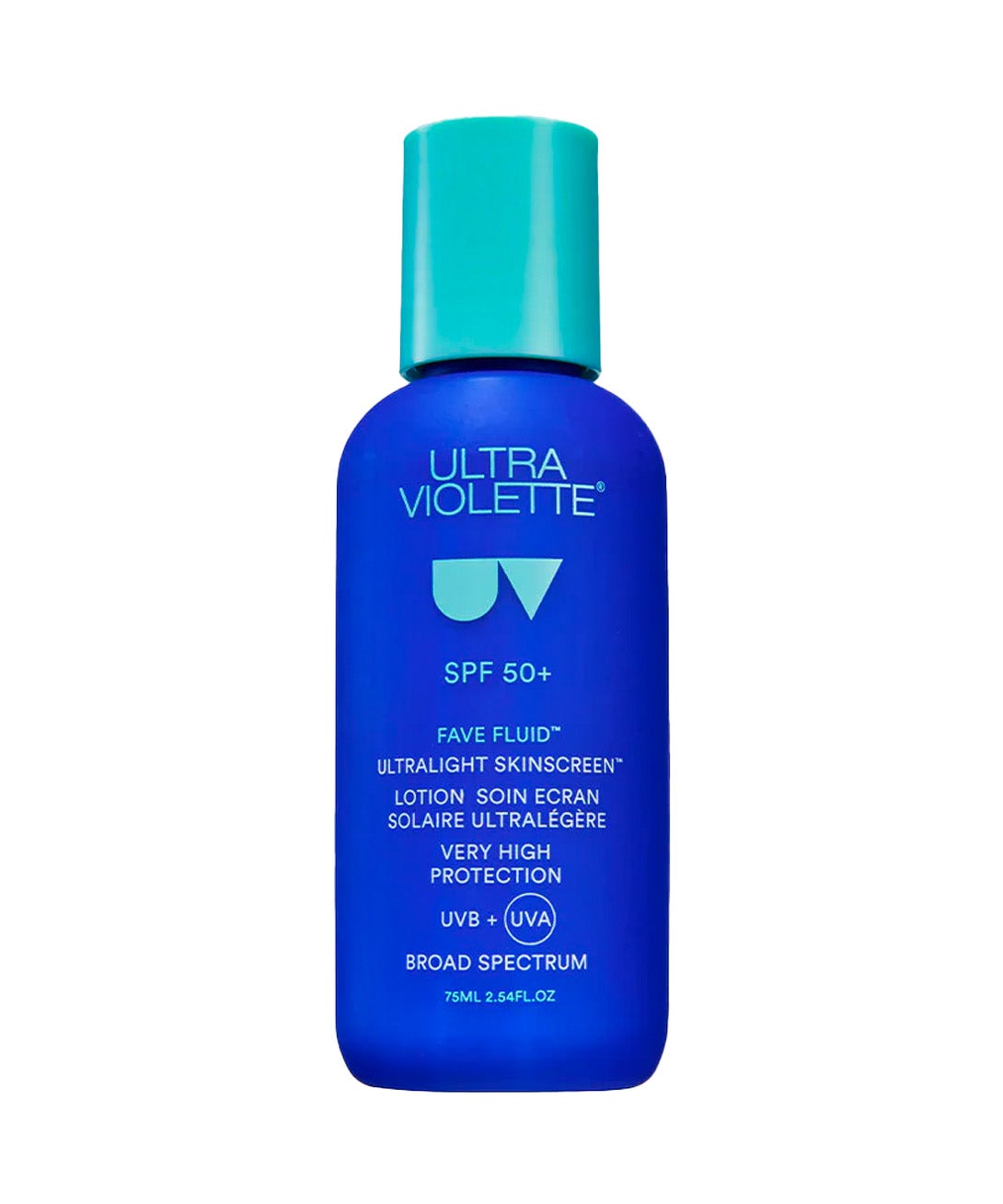 Ultra Violette + Fave Fluid SPF 50+ Ultralight Fragrance Free Skinscreen™