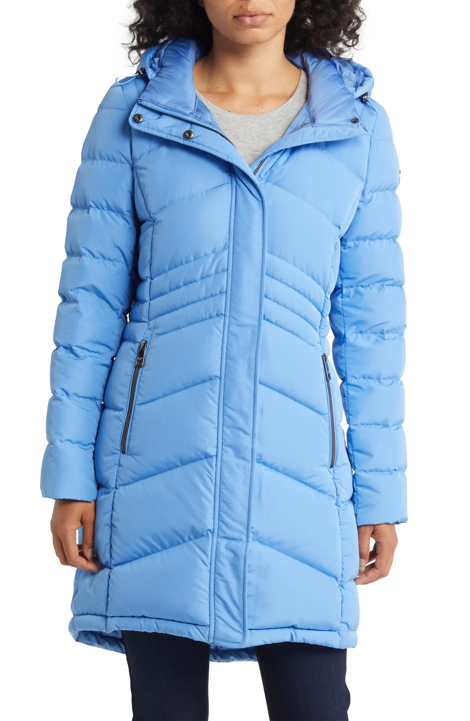 Michael kors top light down jacket