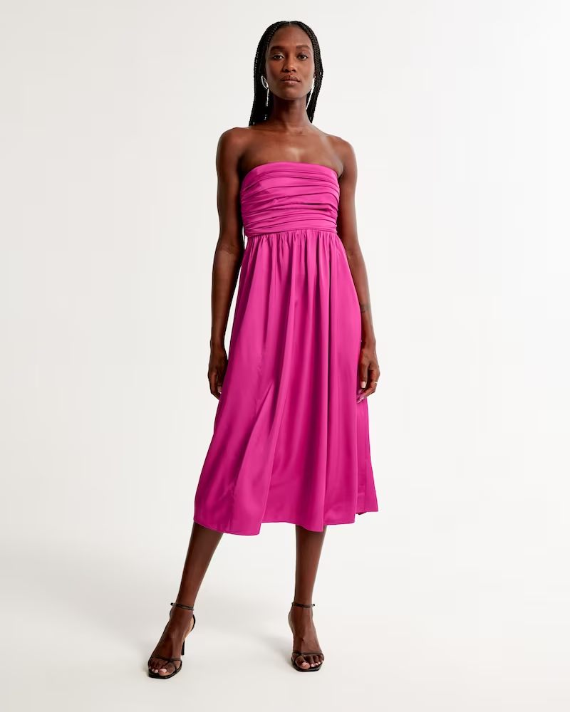 Abercrombie sales pink dress
