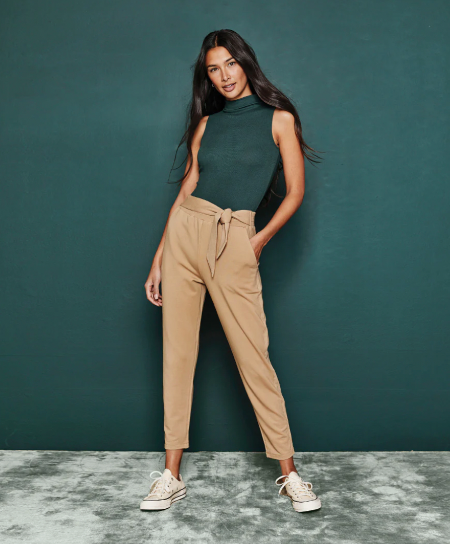 Travel Outfit Win: Free People High-Waist Utility Pants All Day