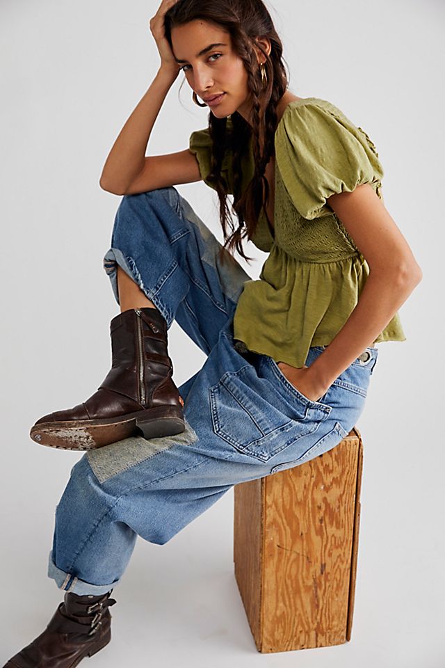 フリーピープル Free People Charlotte Top レディース シャツ トップス Sugar Spoonful Free People Charlotte Top Sugar Spoonful LG (Women's 12) at