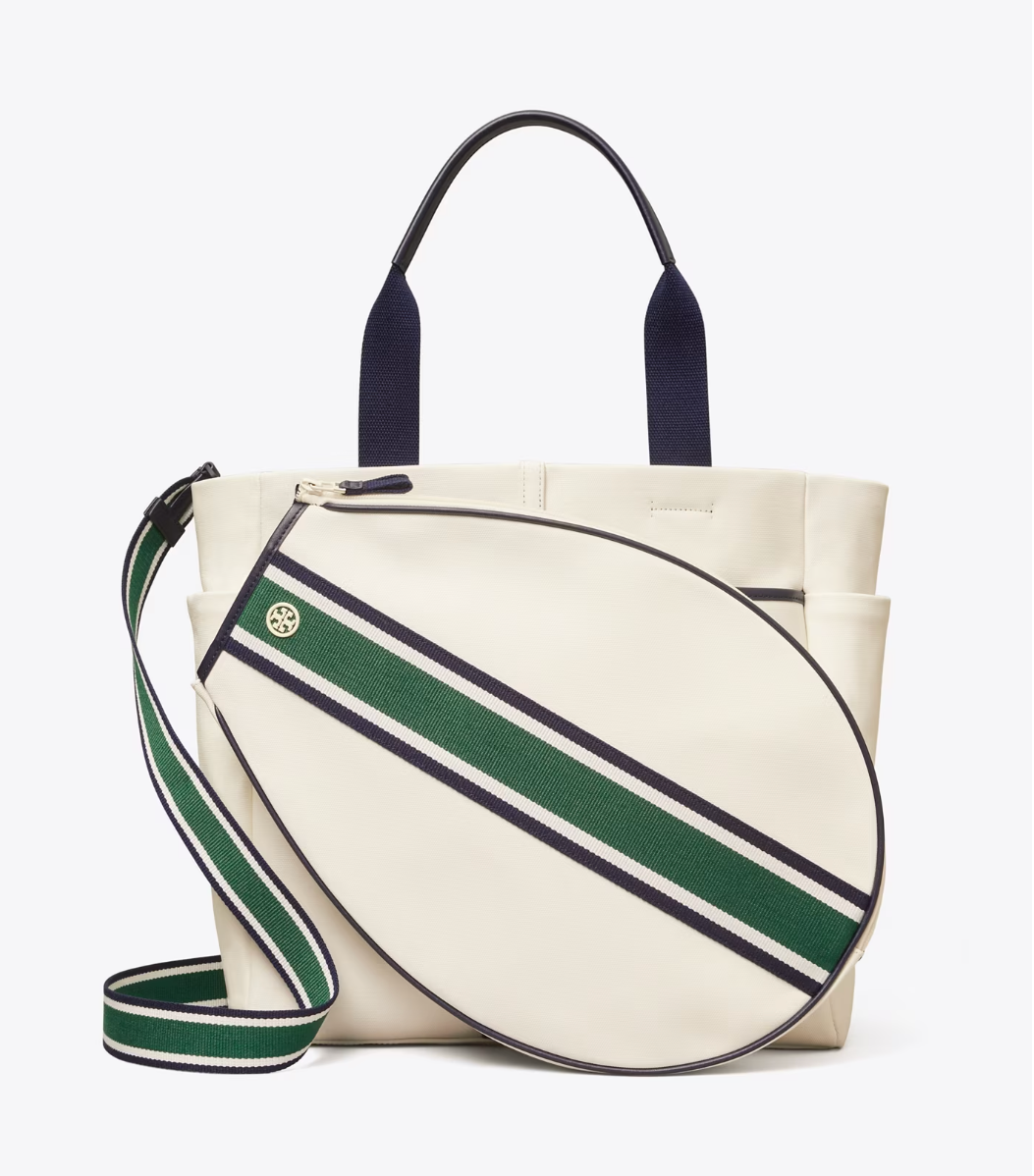 Tory Burch + Convertible Stripe Tennis Tote