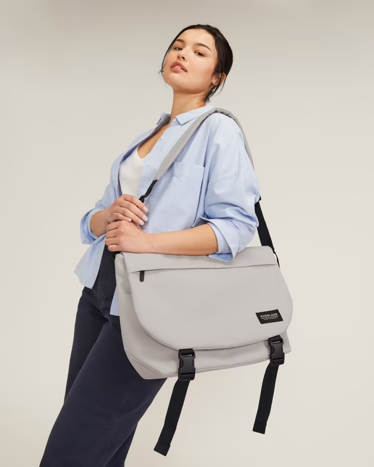 DAHSHA Nylon 6 Multi Pocket Sling Cross Body Travel Office Business Messenger  one Side Shoulder Bag for Men & Women-(25 x 9 x 21 CM, Grey) – Dahsha