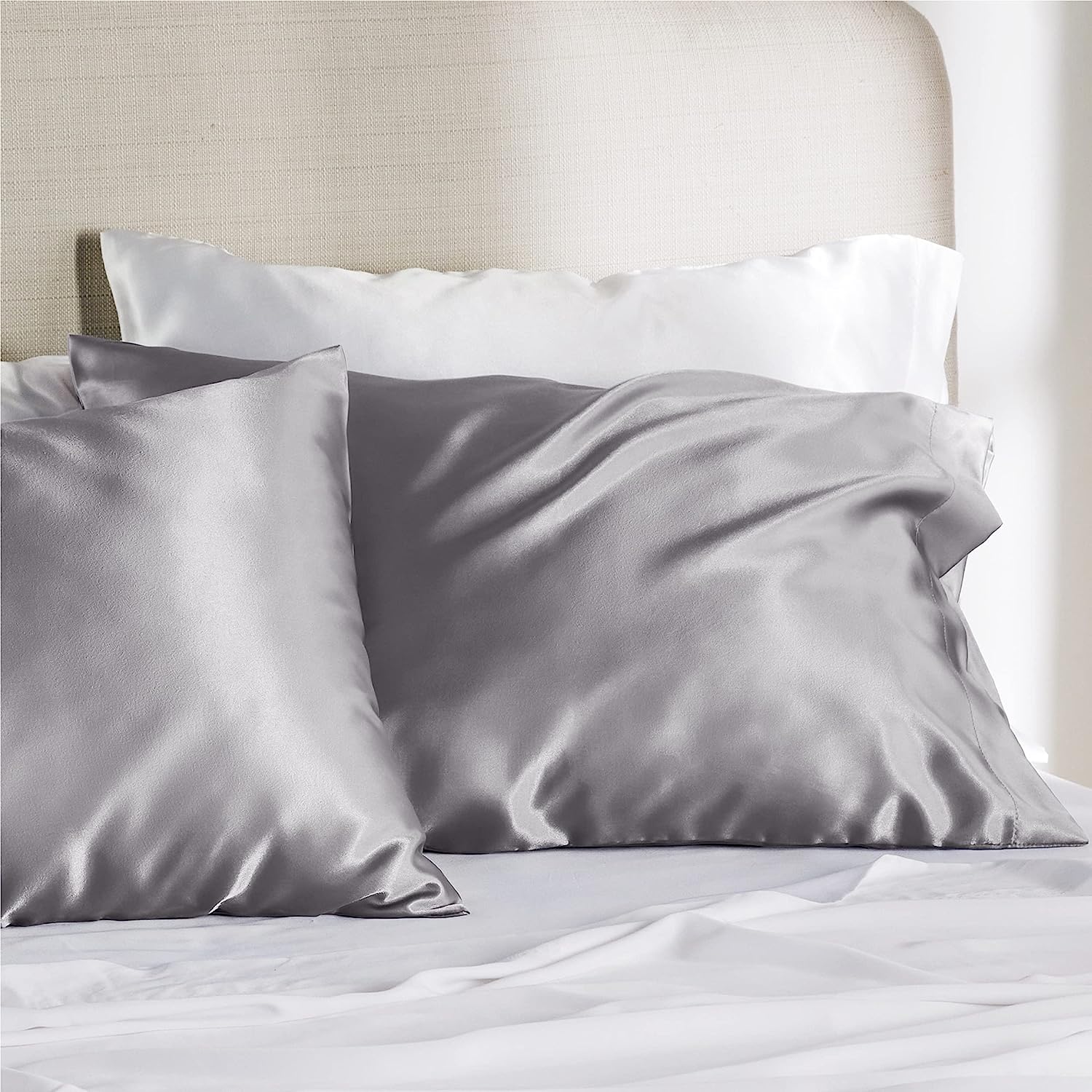 Bedsure + Satin Pillowcases