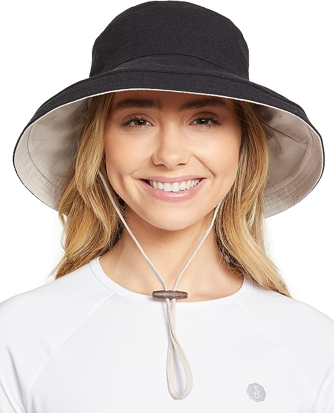 Solbari + Holiday Sun Hat Upf50+ UV Protection