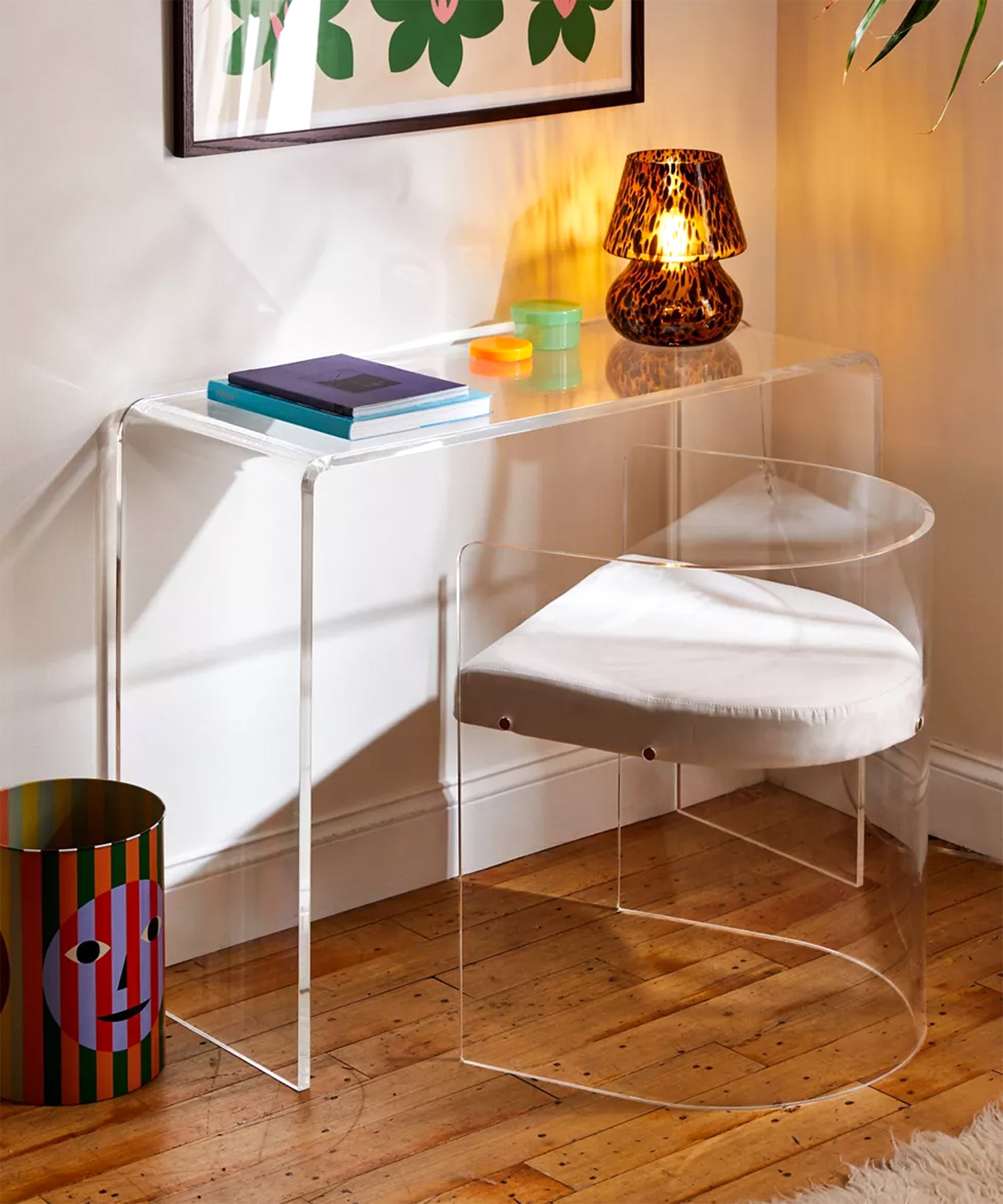Tall shop small desk