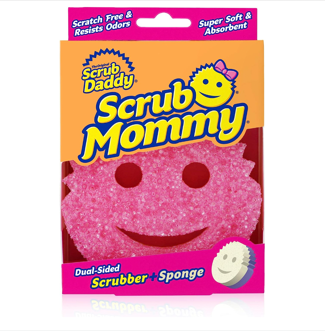 Set of (6) Scrub Daddy Puppy & Scrub Mommy Kitty Variety Sponges