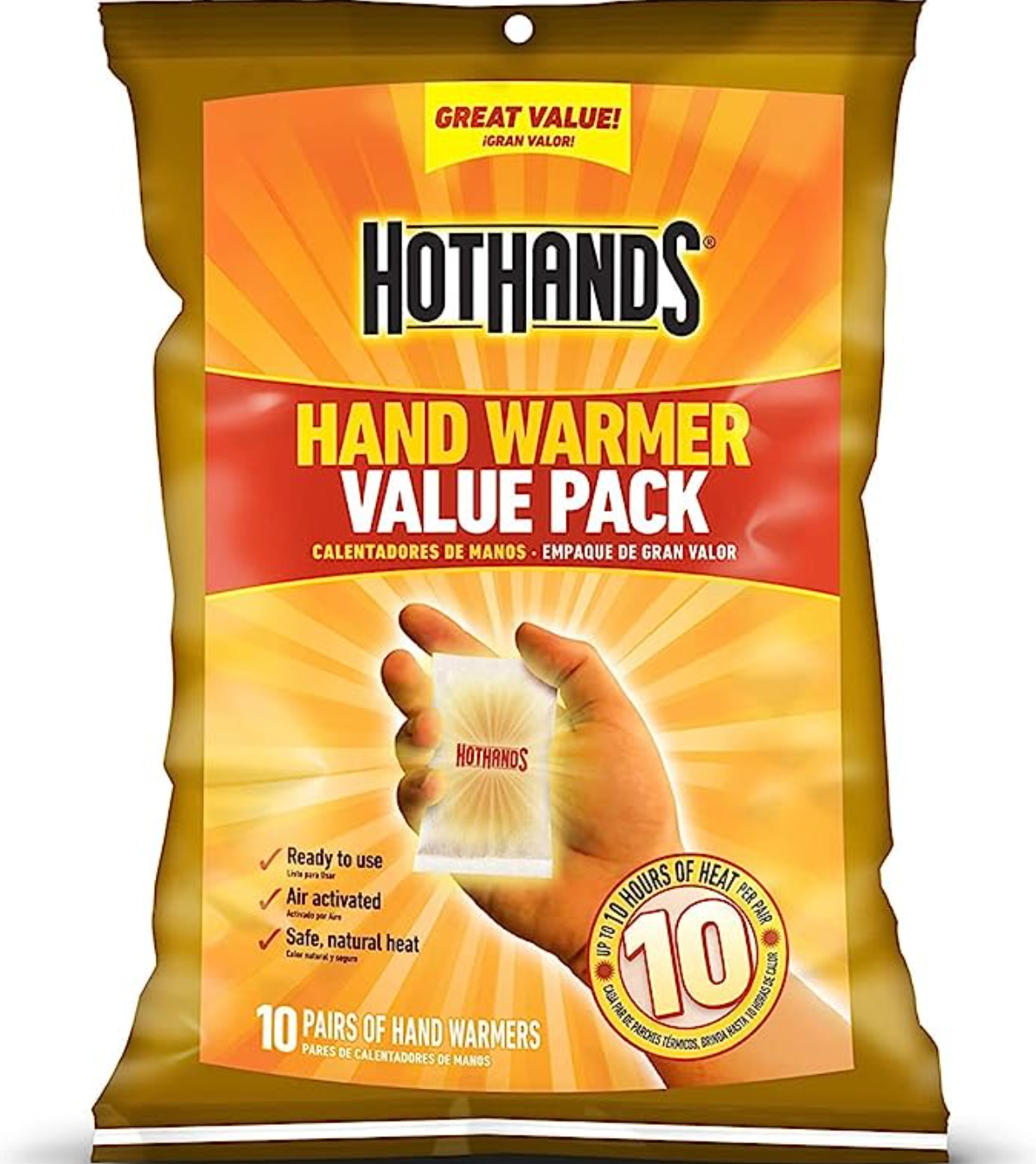 HotHands Hand Warmer 10-Pair Value Pack