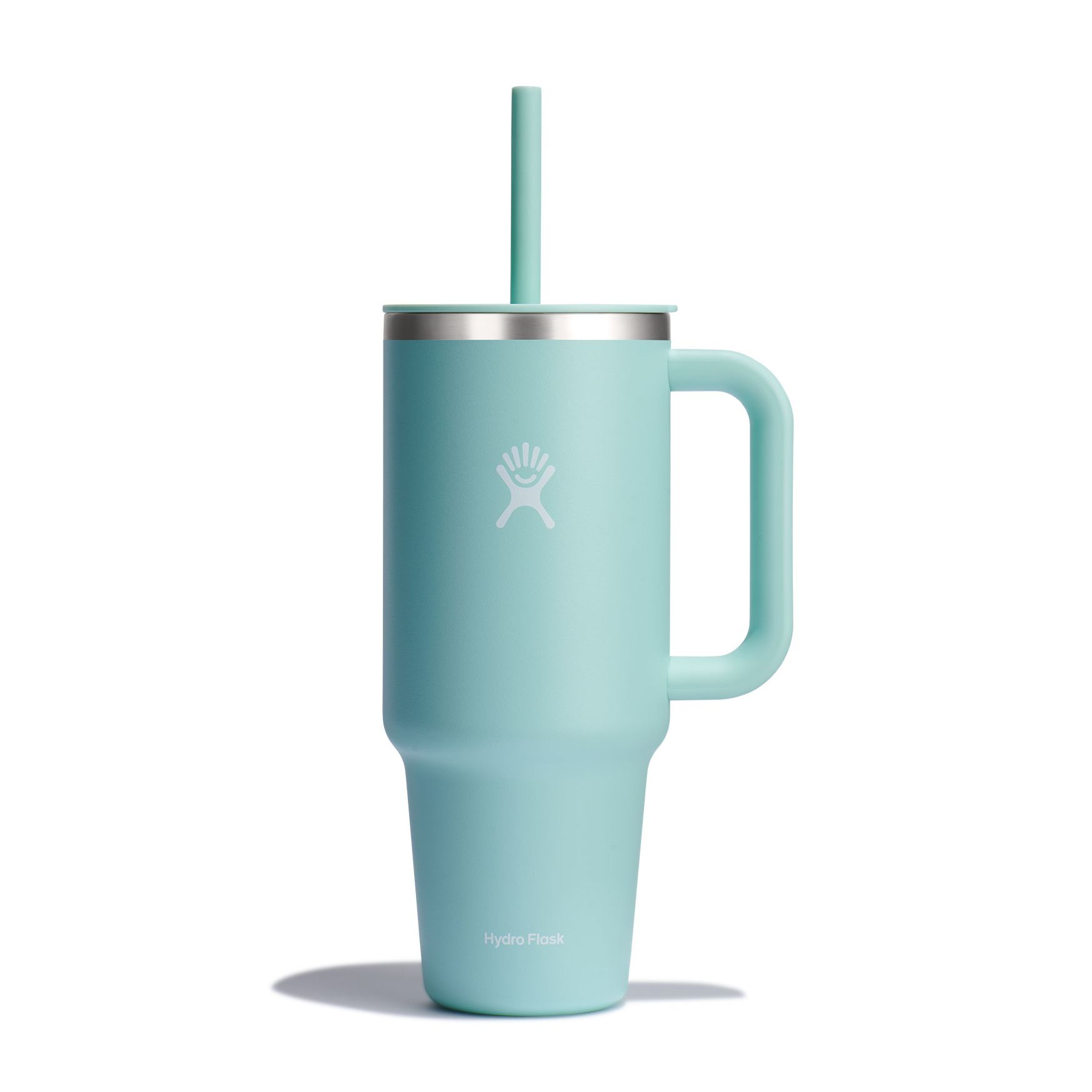 Hydroflask 32 Oz With Straw Lid and Boot in Sandalwood