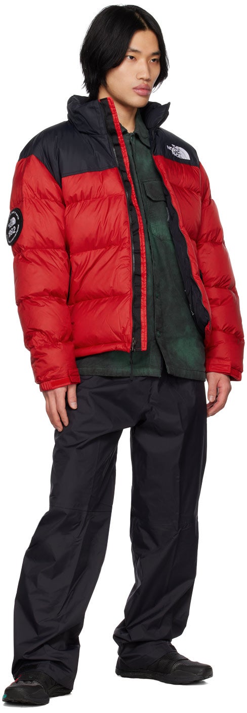 the north face 1992 nuptse jacket red