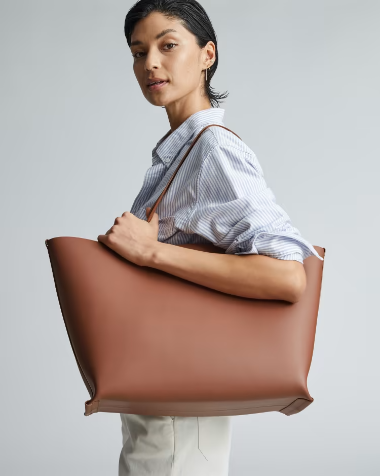 Everlane top leather tote