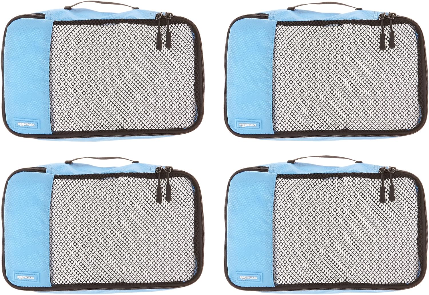 Amazon Basics + Amazon Basics Small Packing Travel Organizer Cubes Set
