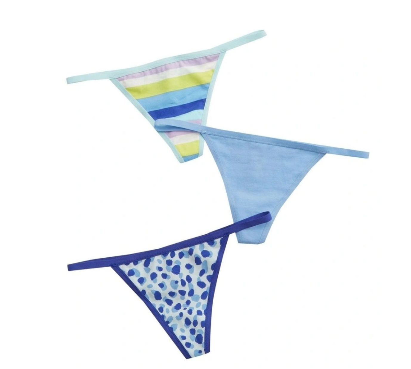 Aerie + Cotton String Thong Underwear 3Pack