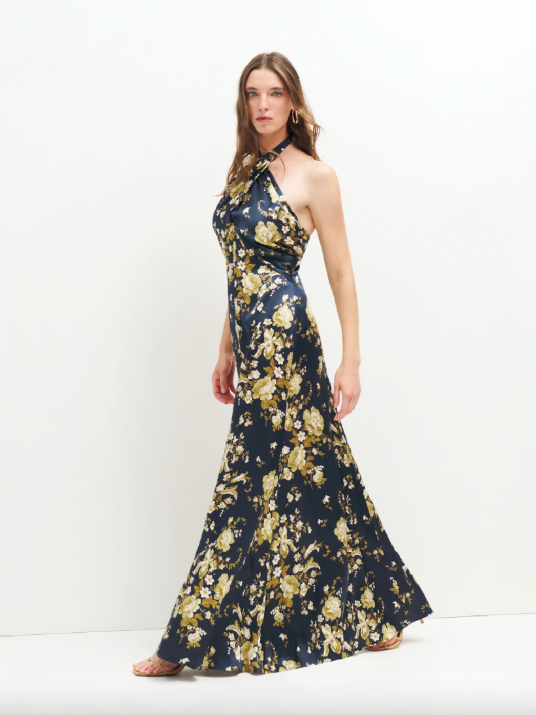 Reformation Veria Silk Dress