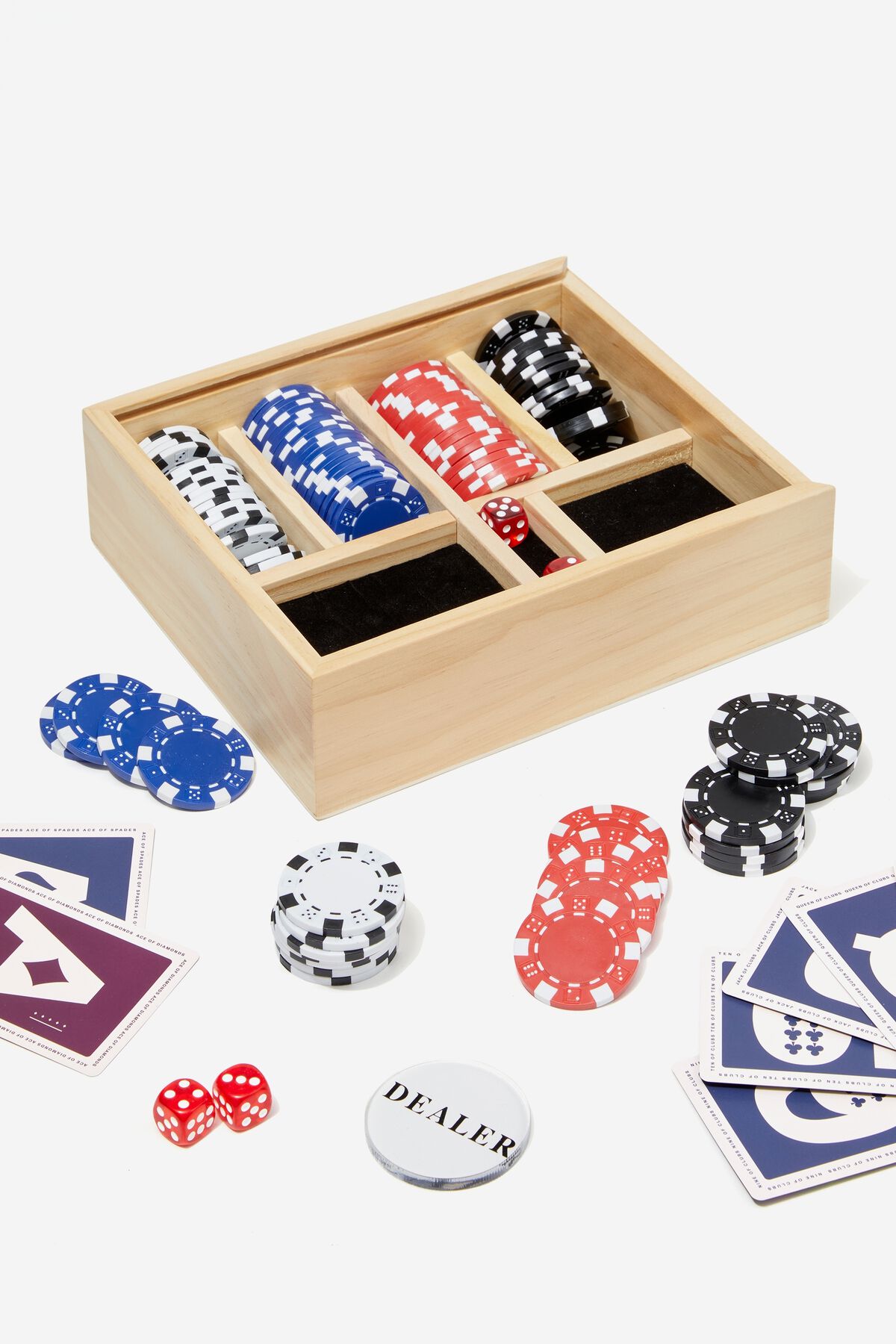 Typo + Premium Poker Set