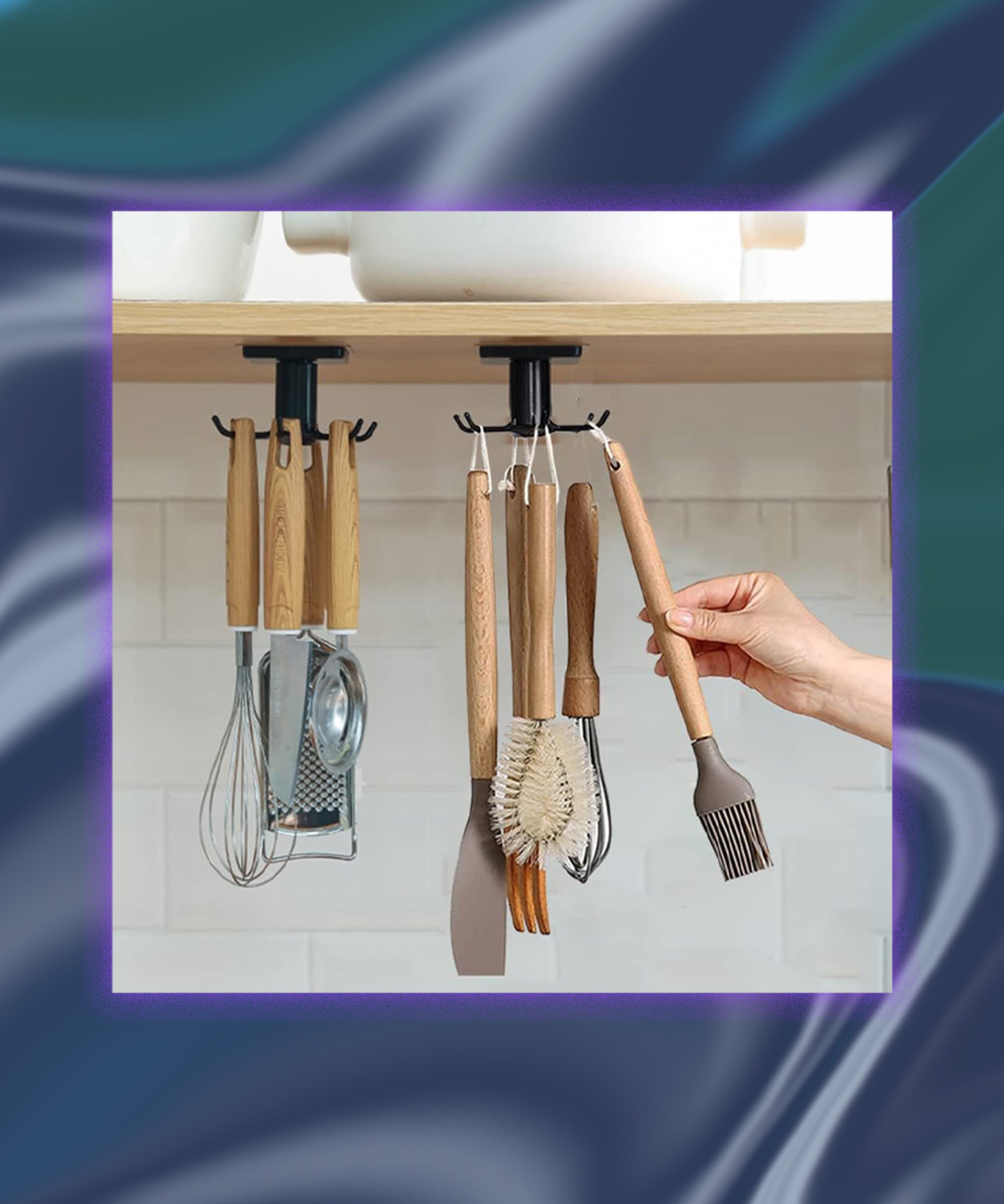 This Space-Saving Spice Rack and Paper Towel Holder Is Editor-Approved