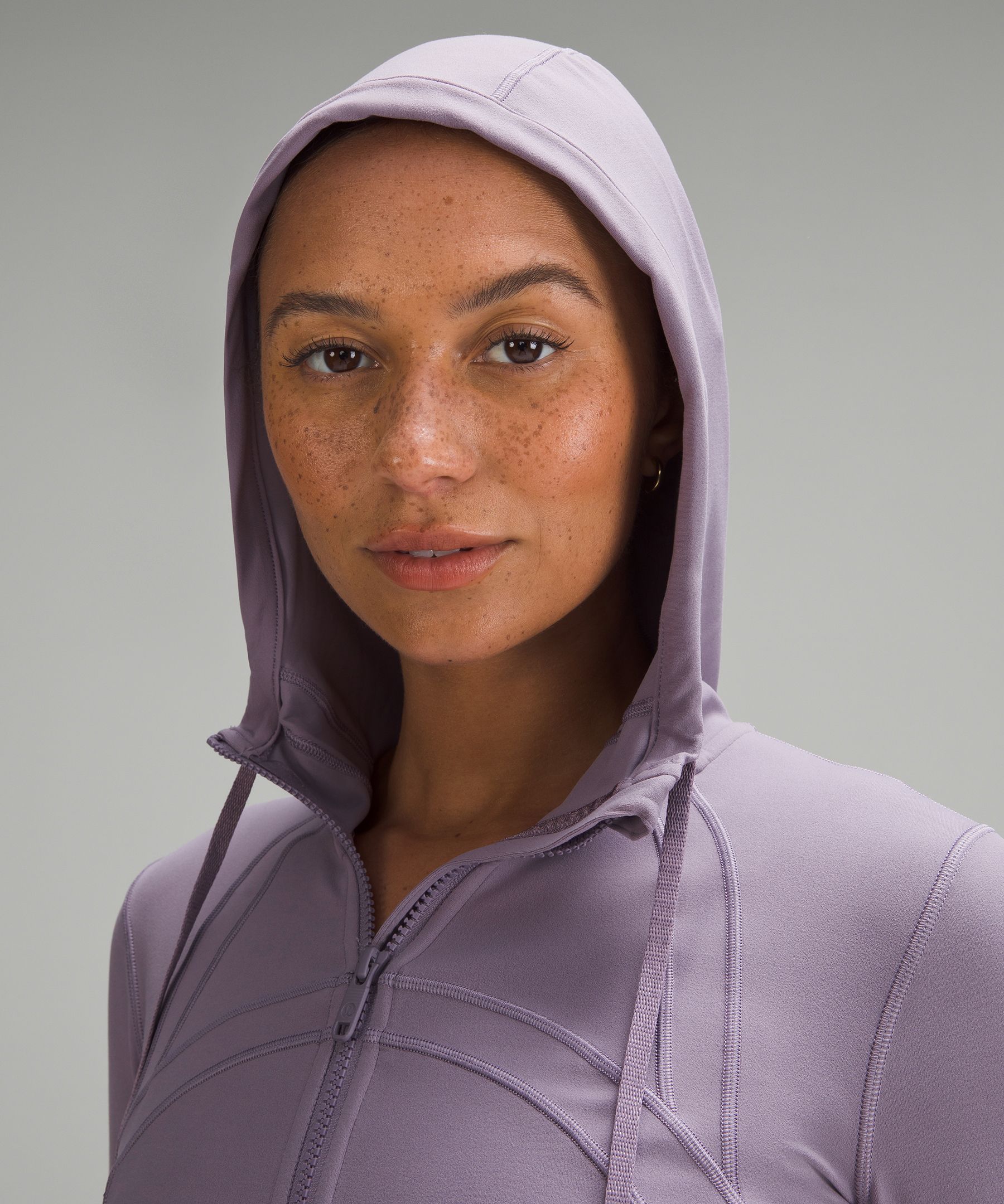 New Lululemon Hooded Define Jacket Nulu Size 8 Pastel Blue