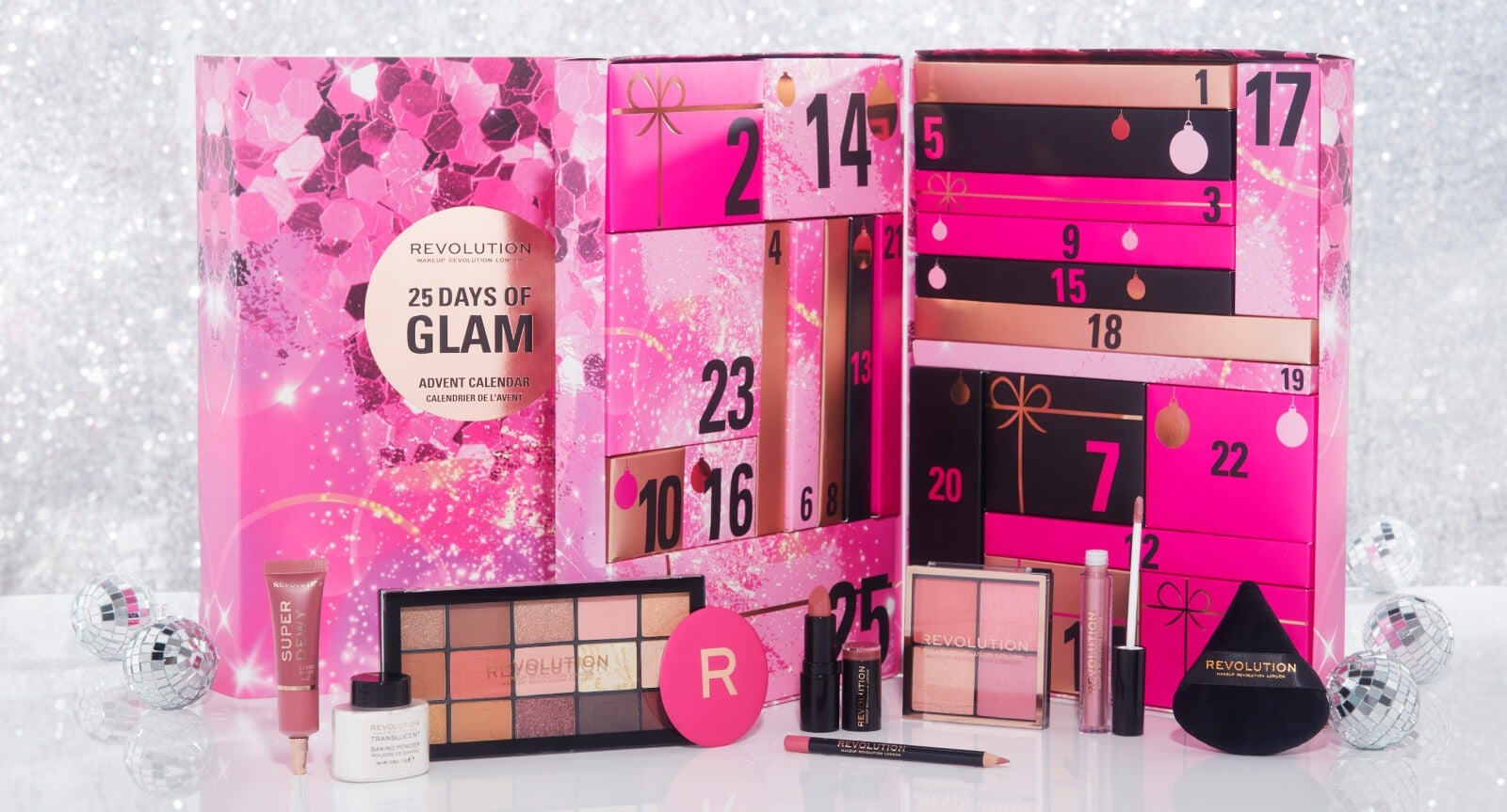 Makeup Revolution + 25 Days of Glam Advent Calendar