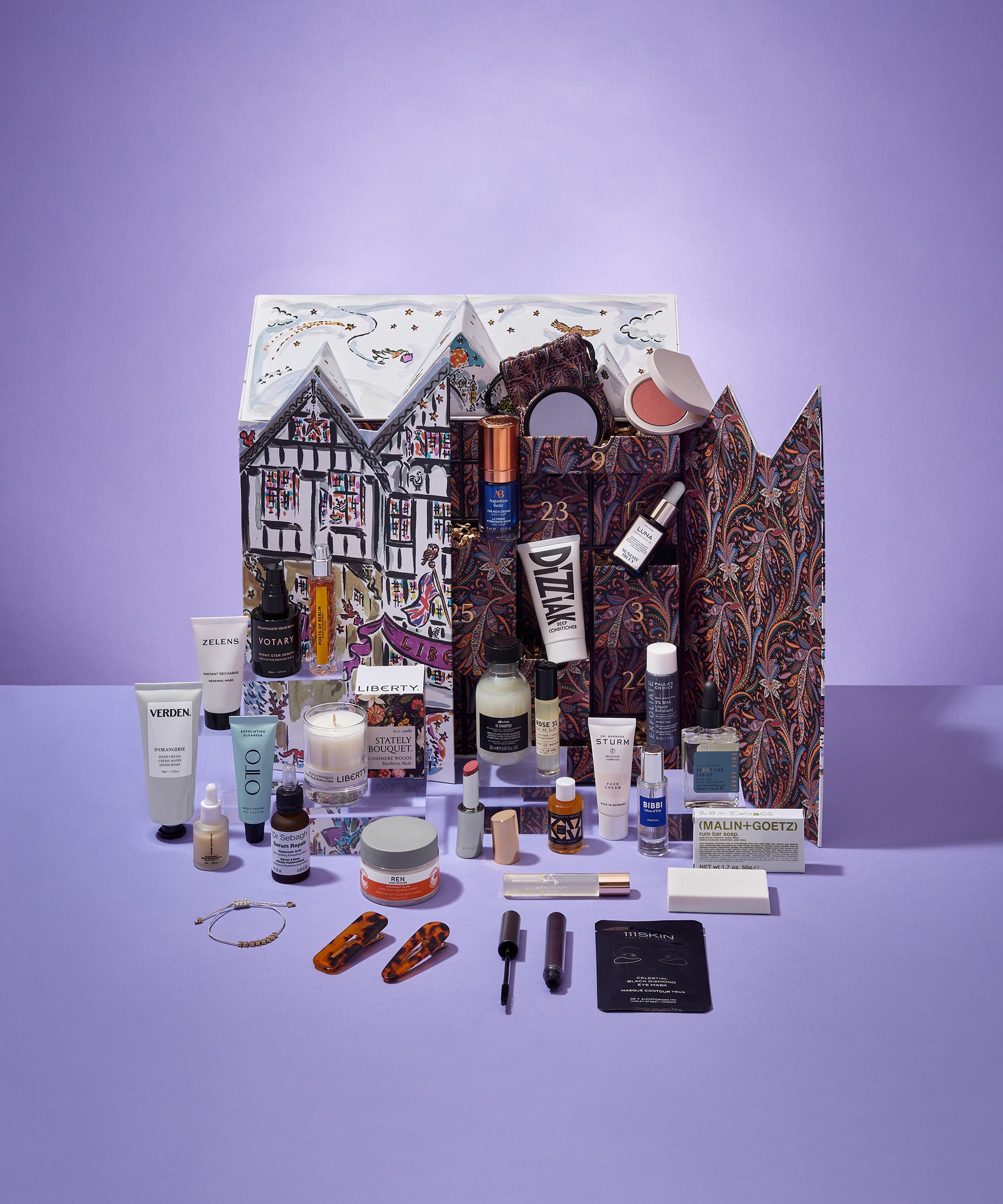 Advent Calendar Set, 24 products Makeup Revolution 24 Days of Glam Advent  Calendar