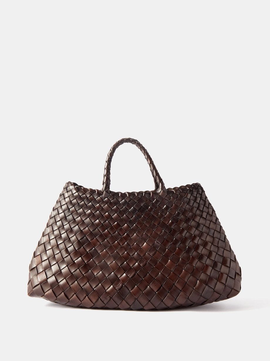 Dragon Diffusion + Dragon Diffusion Santa Croce small woven-leather ...