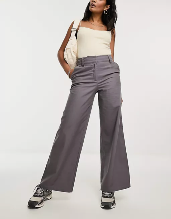 Funky wide leg trousers best sale