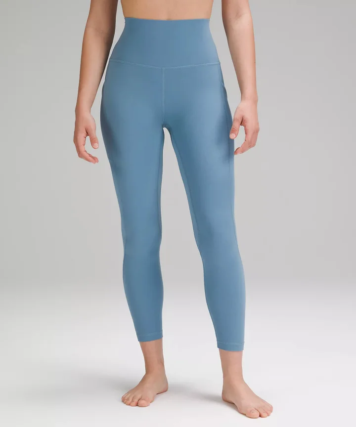 Lululemon Align™ Super-high-rise Shorts 10 In Capture Blue