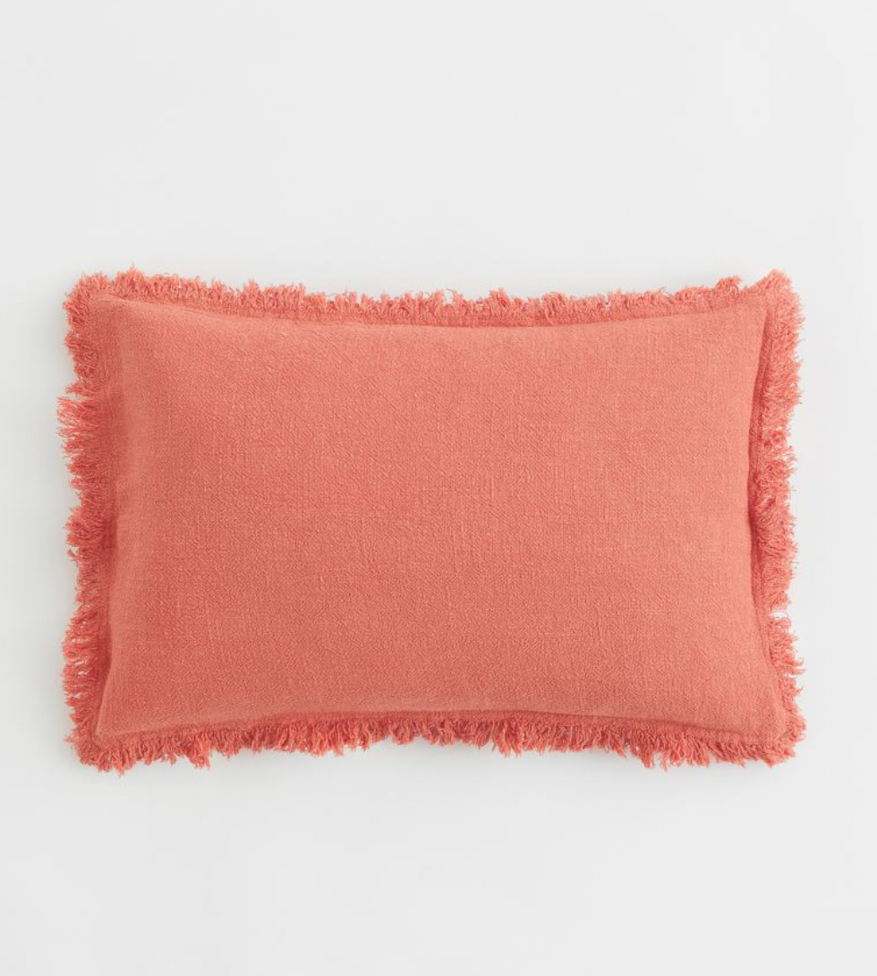 H&M Home + linenblend cushion cover