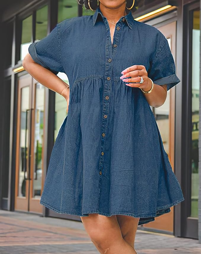 Plus size top dresses on amazon
