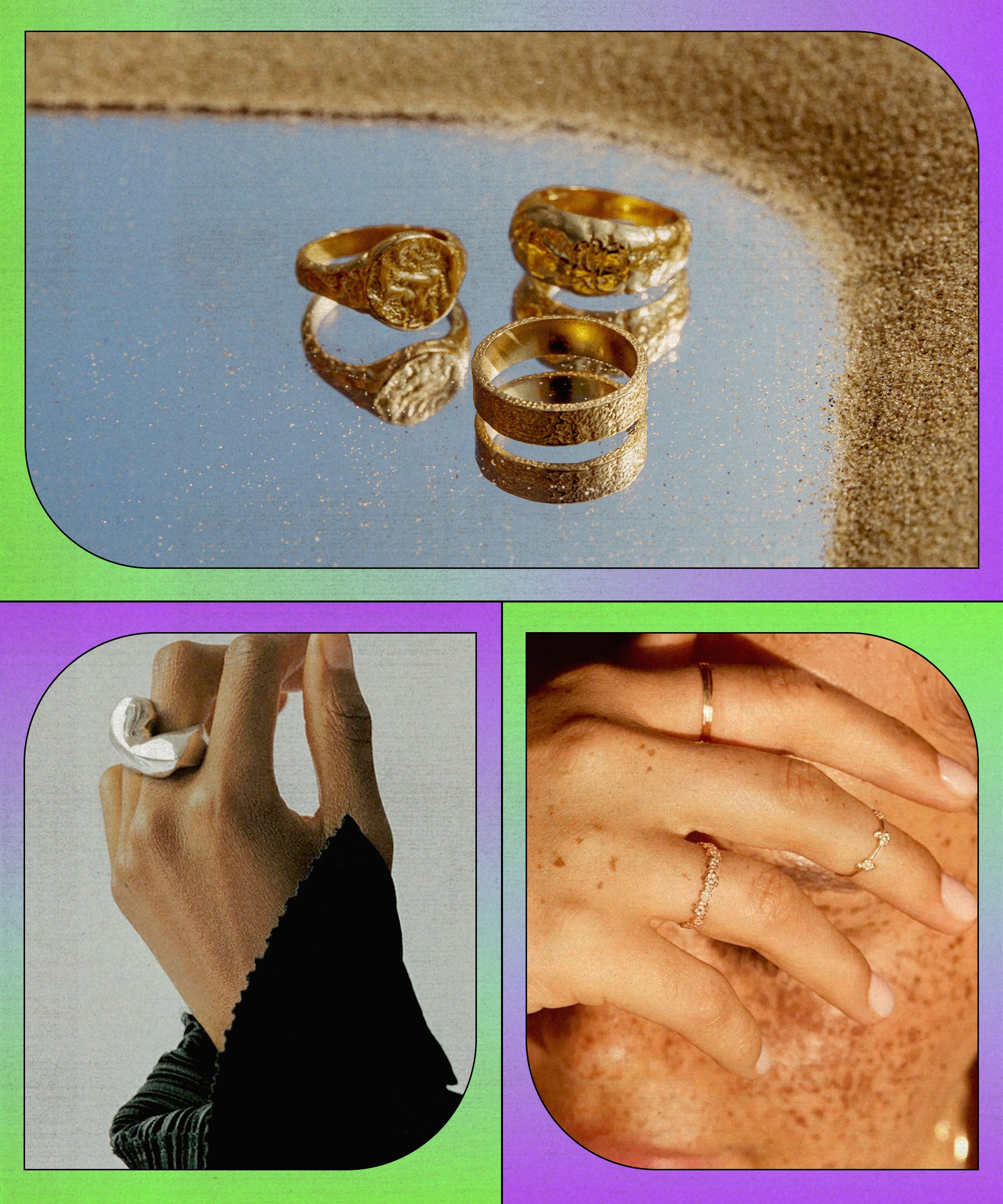 Fashion Fairy Tail Ring Silver Crystal Diamond Ring