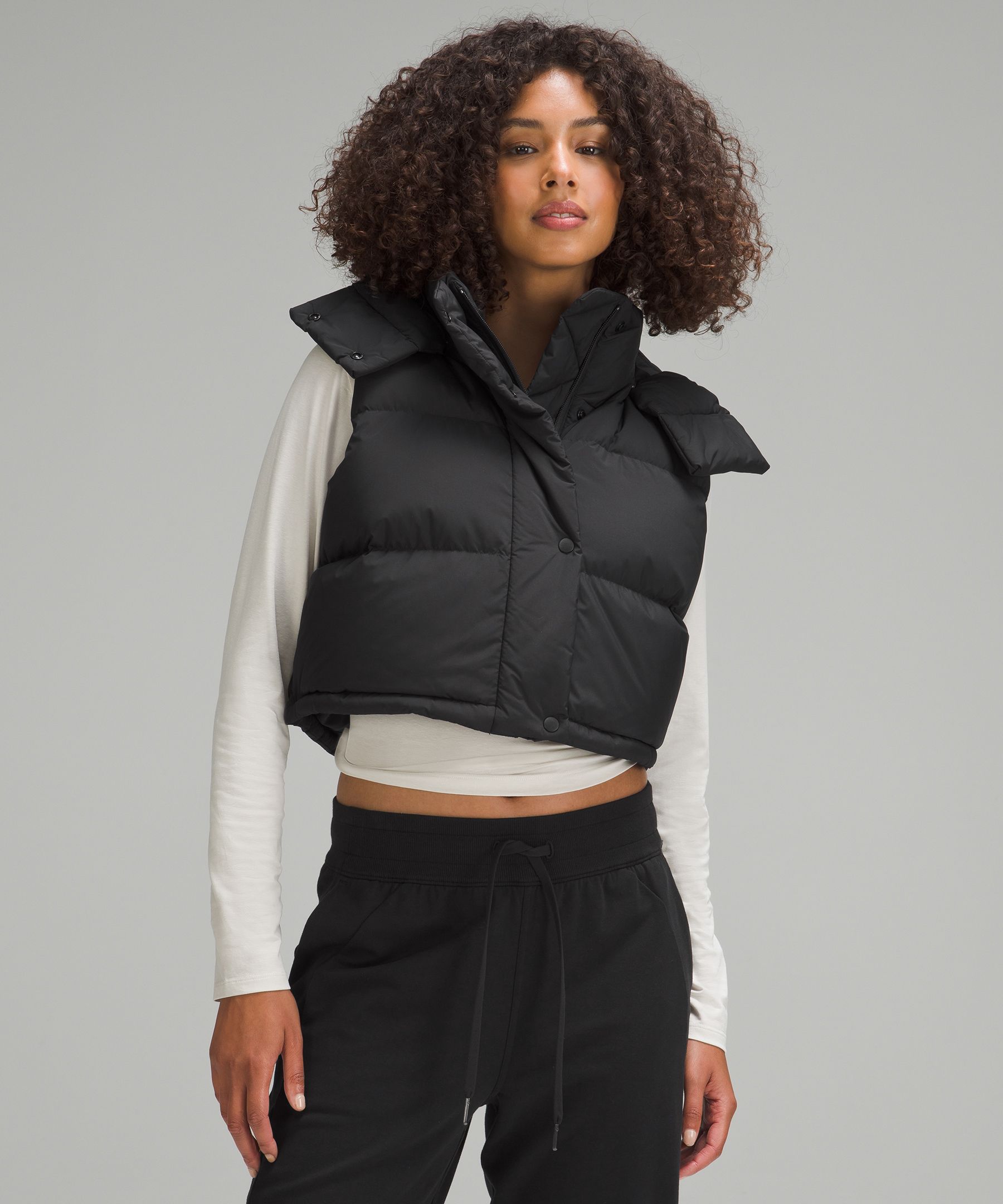 Lululemon + Wunder Puff Super-Cropped Vest