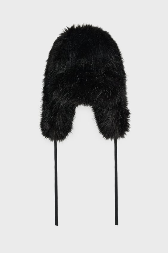 Zara x Steven Meisel + Faux Fur Hat