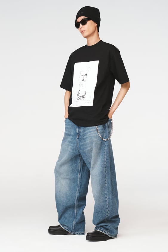 Zara x Steven Meisel + Print T-Shirt