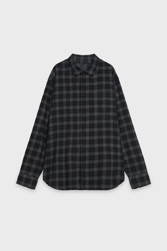 MARKAWARE✨FRONTPLEATS CIRCULAR FLANNEL 2 Sweaters and Shirts | FULLMARKS