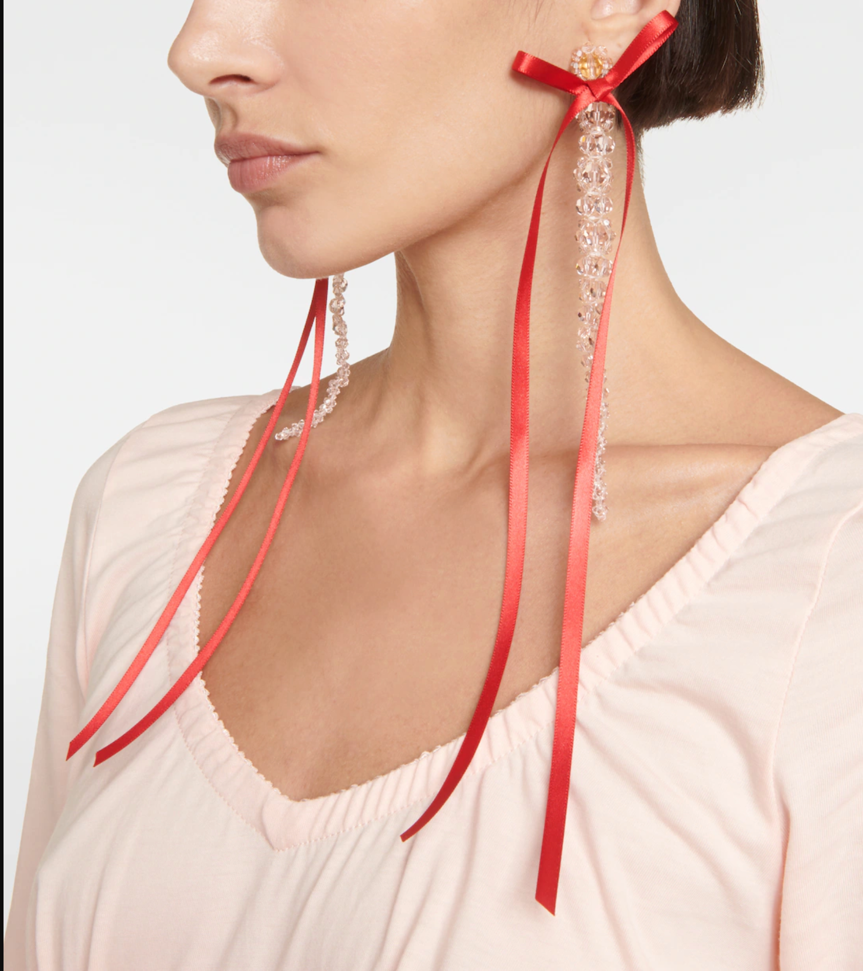 Simone rocha bow earrings discount