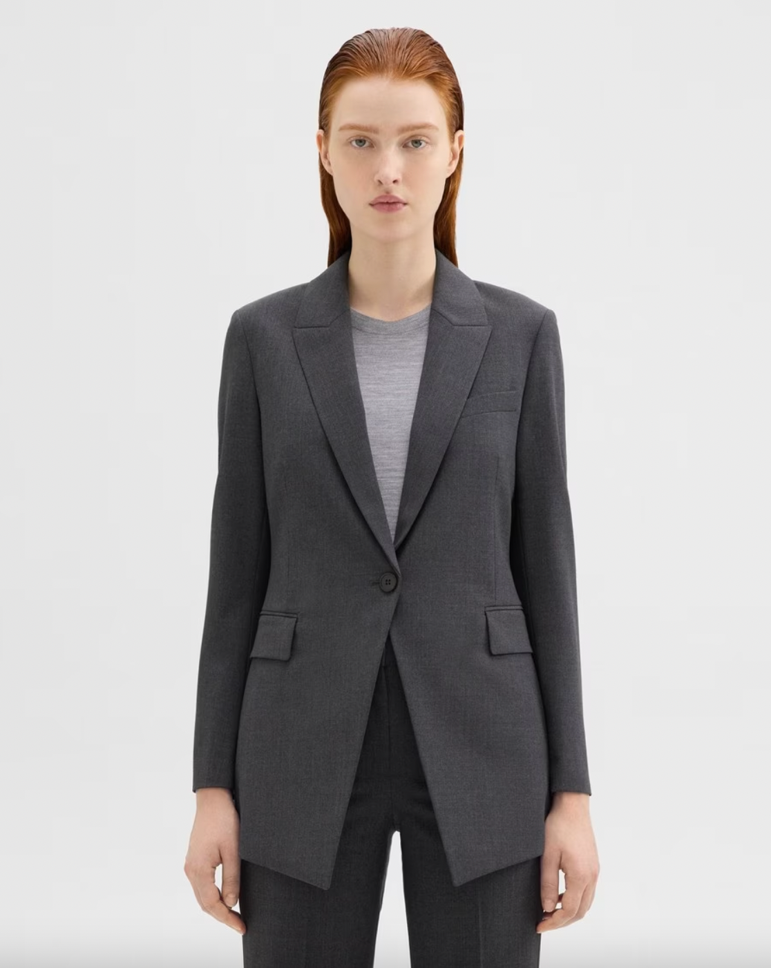 Theory + Etienette Blazer In Good Wool