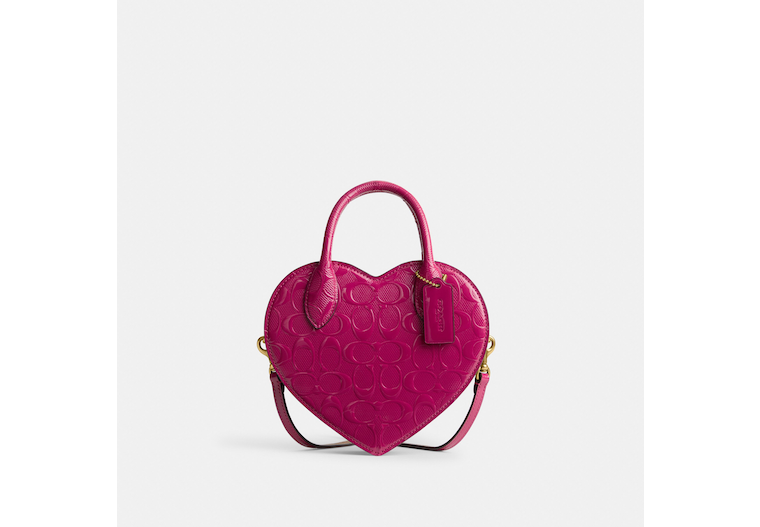 Coach + Heart Bag