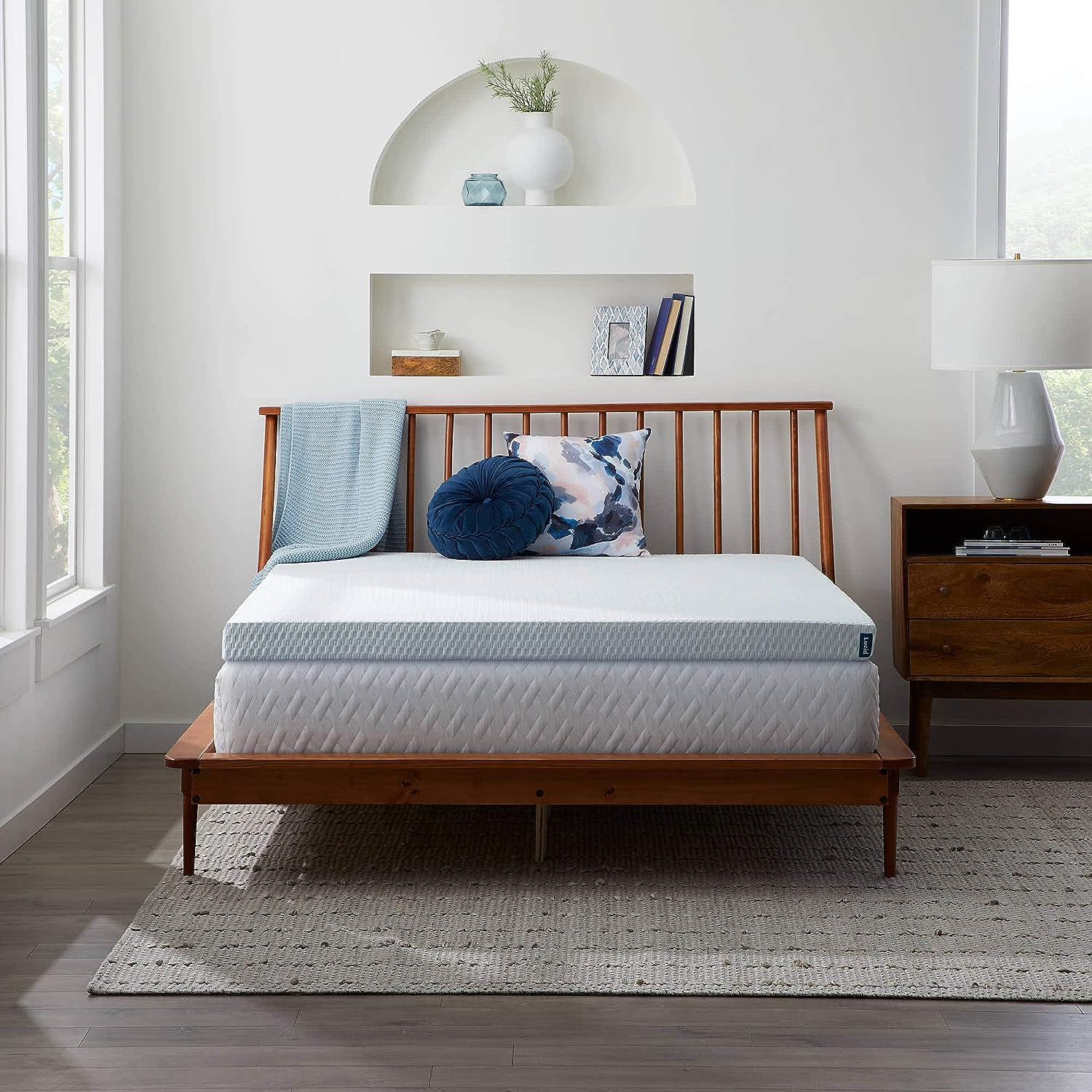 Lucid + 3Inch Mattress Topper