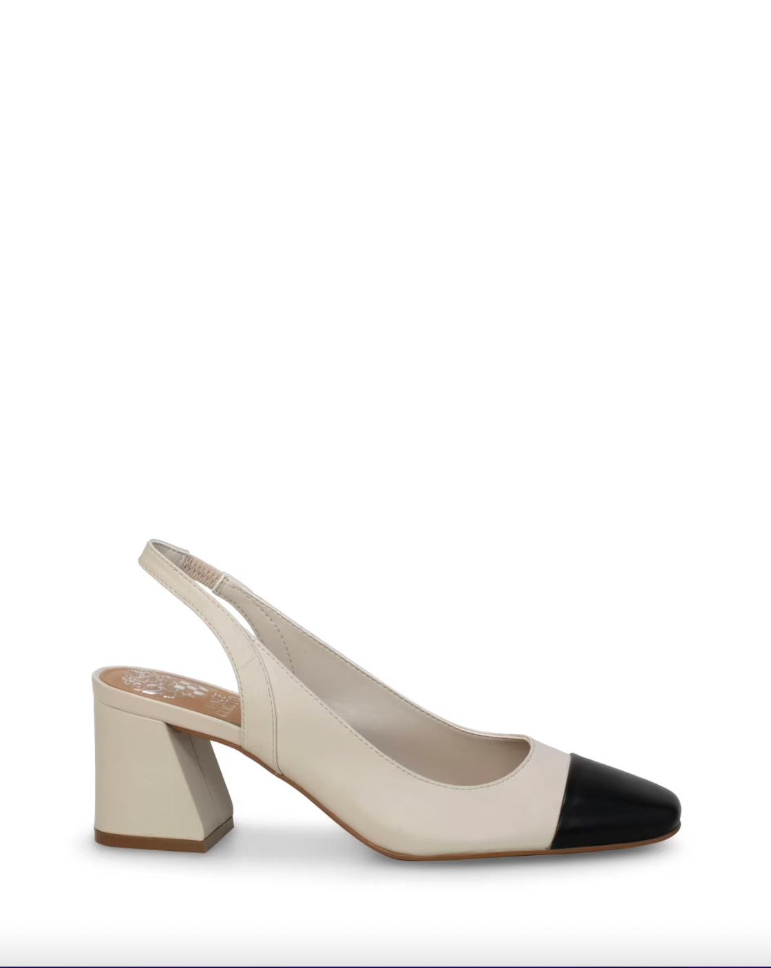 Vince Camuto + Elaine Cap-Toe Slingback Pump