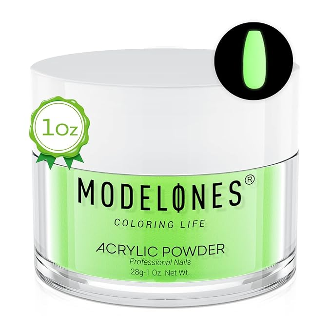 Modelones Glow in the Dark Acrylic Powder