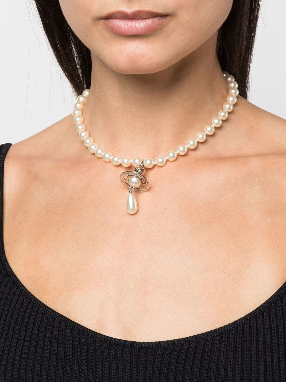 Zaveri Pearls Kundan Pearl Drop Choker Necklace Set For Women - ZPAM42 —  Her Kurti Shop