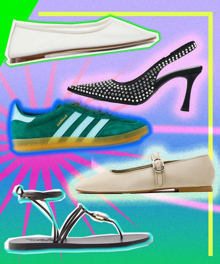 Shoes every girl needs. Here are my favorite flats from the trending s