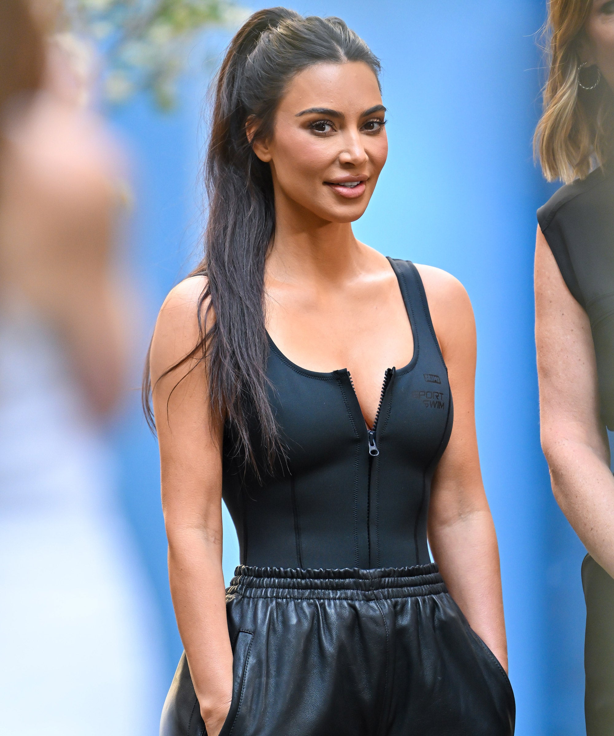 Kim Kardashian has a 'very serious' question about her look
