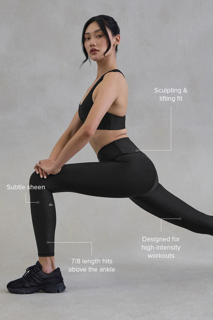 Super Soft Ribbed 7/8 Yoga Leggings