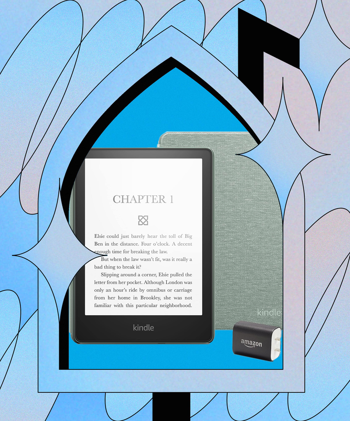  Kindle Paperwhite Signature Edition Essentials Bundle including Kindle  Paperwhite Signature Edition (32 GB), Fabric Cover - Black, and Wireless  Charging Dock