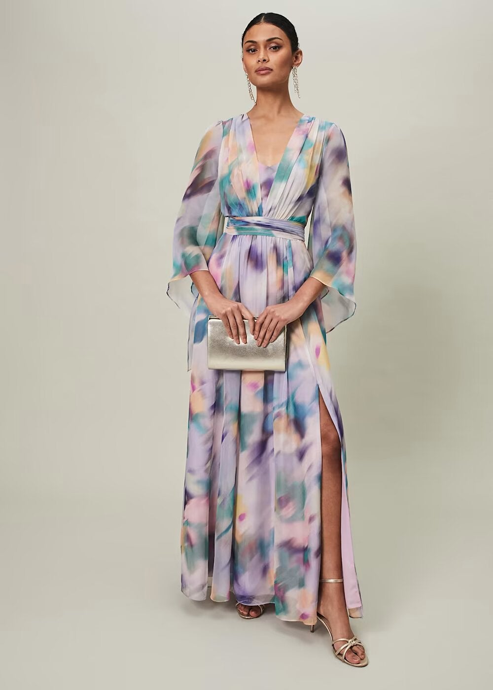 Phase eight floral maxi deals dress