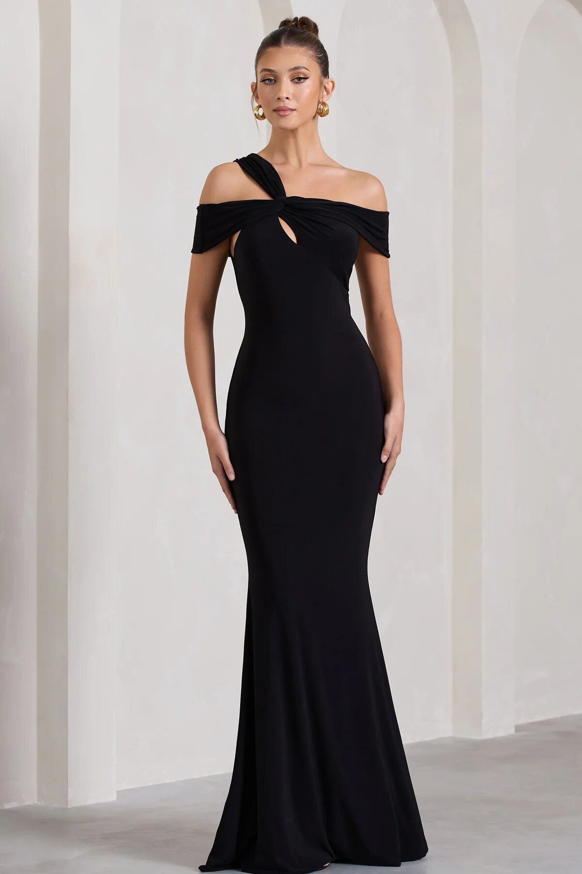 Club l black maxi dress cheap