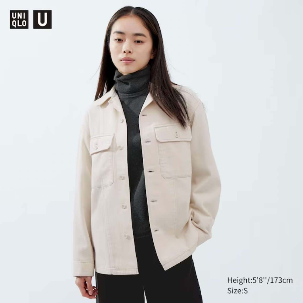 Uniqlo + Denim Shirt Jacket