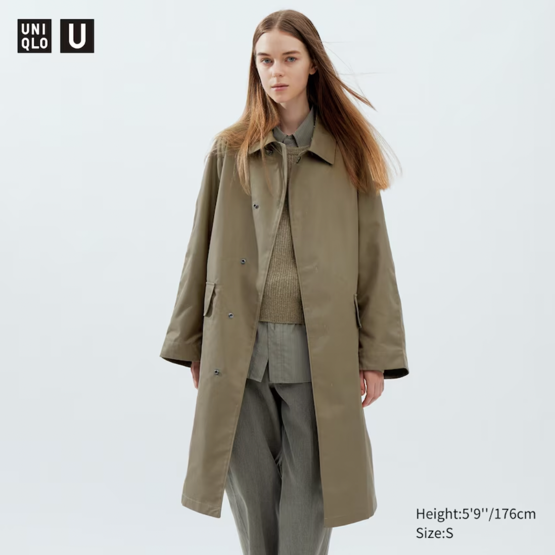 Uniqlo + Single Breasted Coat